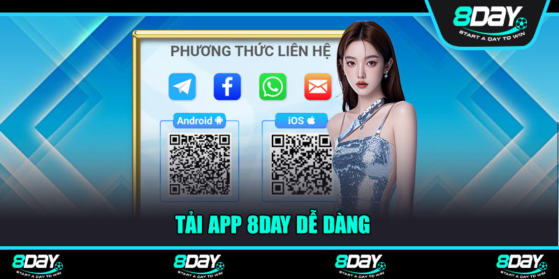 Tải app 8Day dễ dàng