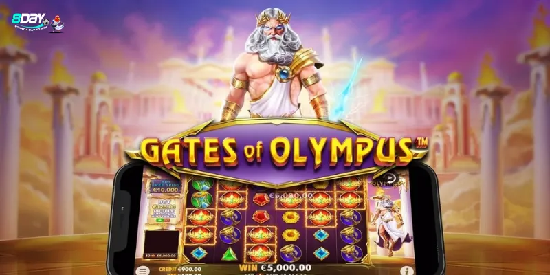 Tính năng và biểu tượng trong Gates of Olympus tại 8day