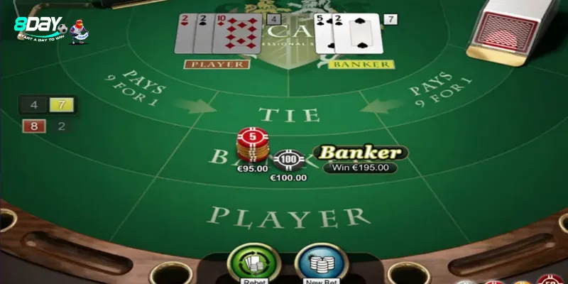 Tìm hiểu về luật chơi Mini Baccarat tại 8day đơn giản và dễ hiểu