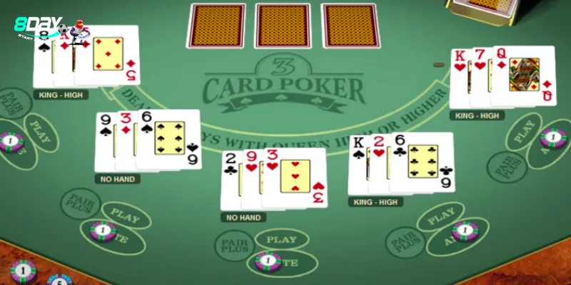 Giới thiệu sơ lược về game Three Card Poker